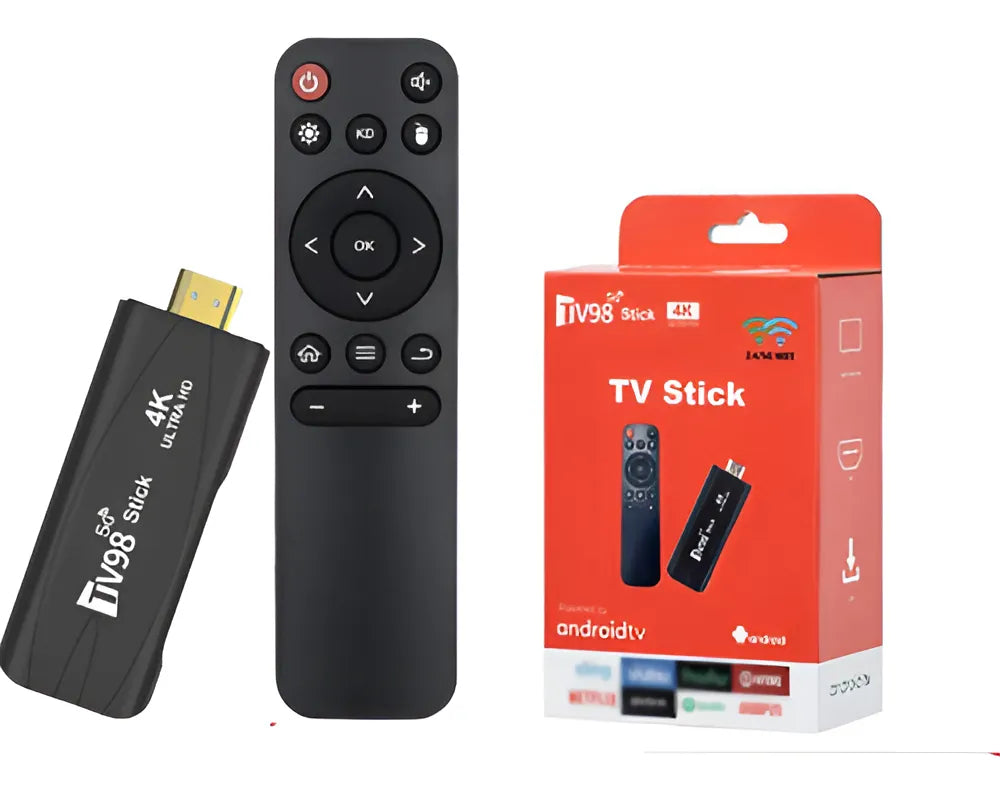 TV Stick 4K Android 📺 Convierte Cualquier TV en Smart