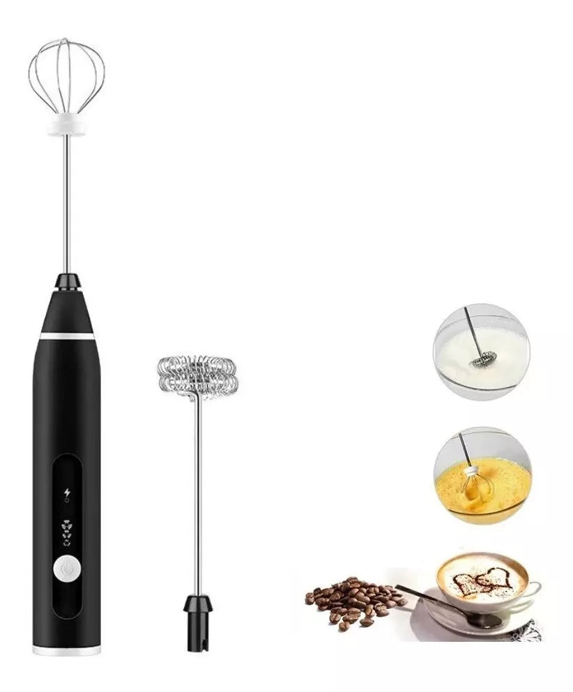 Batidor Eléctrico Portátil Mezclador Espuma Café Leche Huevo