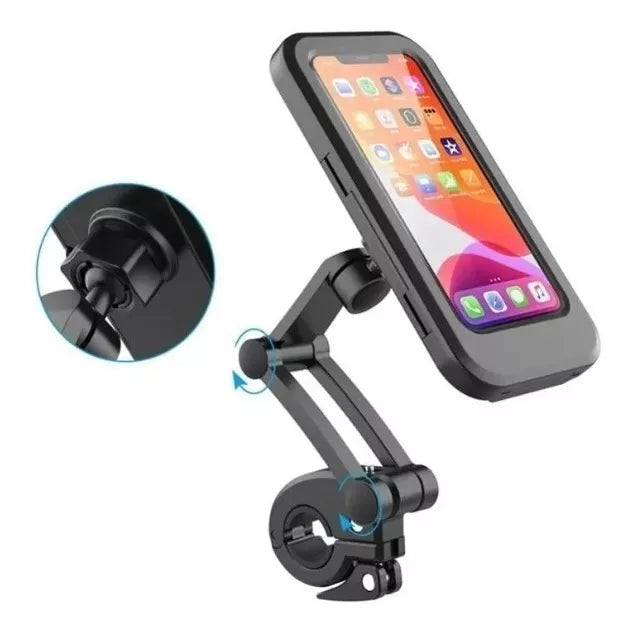 Soporte Impermeable para Celular Moto y Bicicleta 📱💧