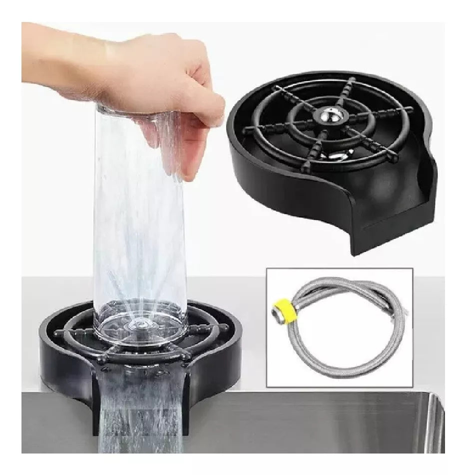 Lavador de Vasos Automático para Lavaplatos 🍷 Enjuagador Rápido de Tazas y Copas