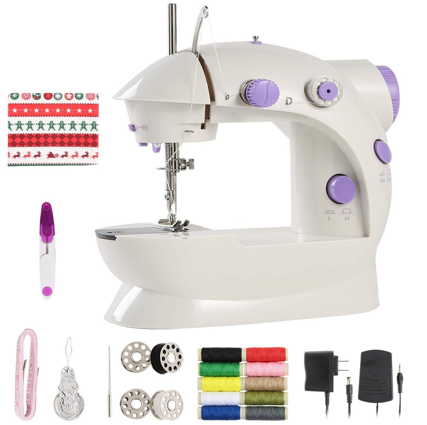 Maquina De Coser Portátil Mini Sewing Machine 4 In1