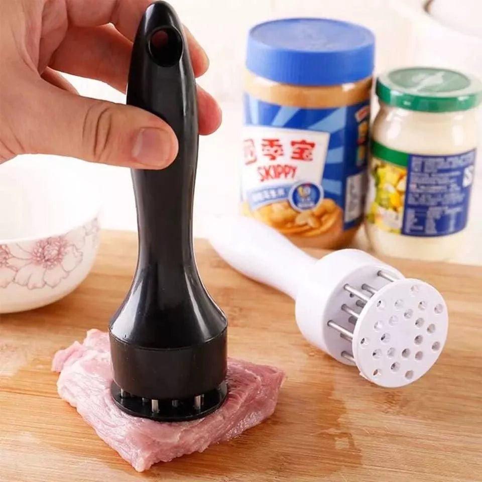 Ablandador de Carne 20 Puntas en Acero Inoxidable 🥩 Carne Más Suave y Jugosa