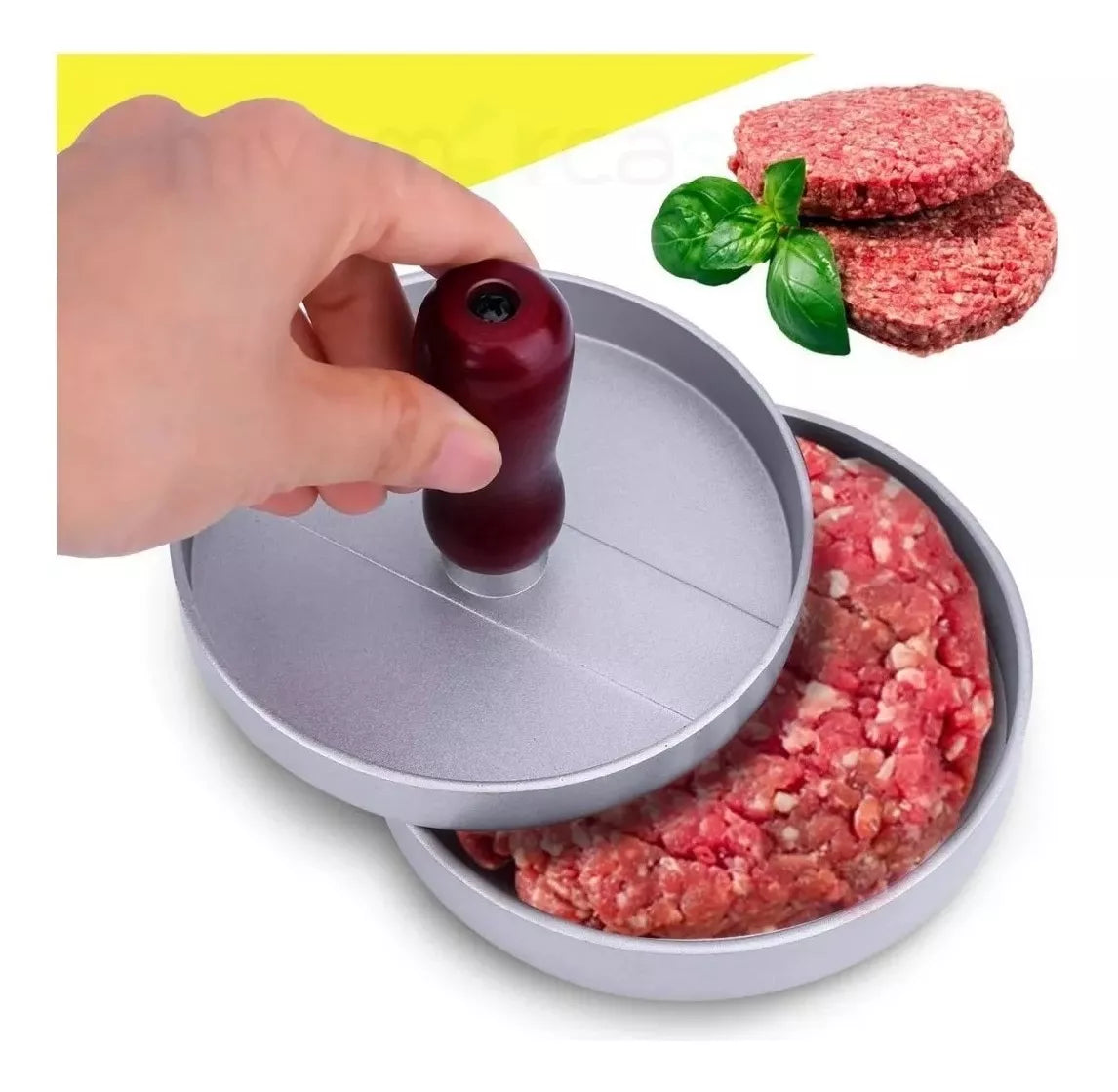 Molde Prensa para Hamburguesas 🍔 Forma Hamburguesas Perfectas en Casa