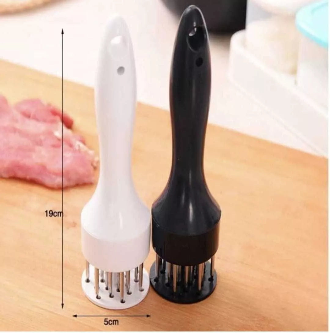 Ablandador de Carne 20 Puntas en Acero Inoxidable 🥩 Carne Más Suave y Jugosa