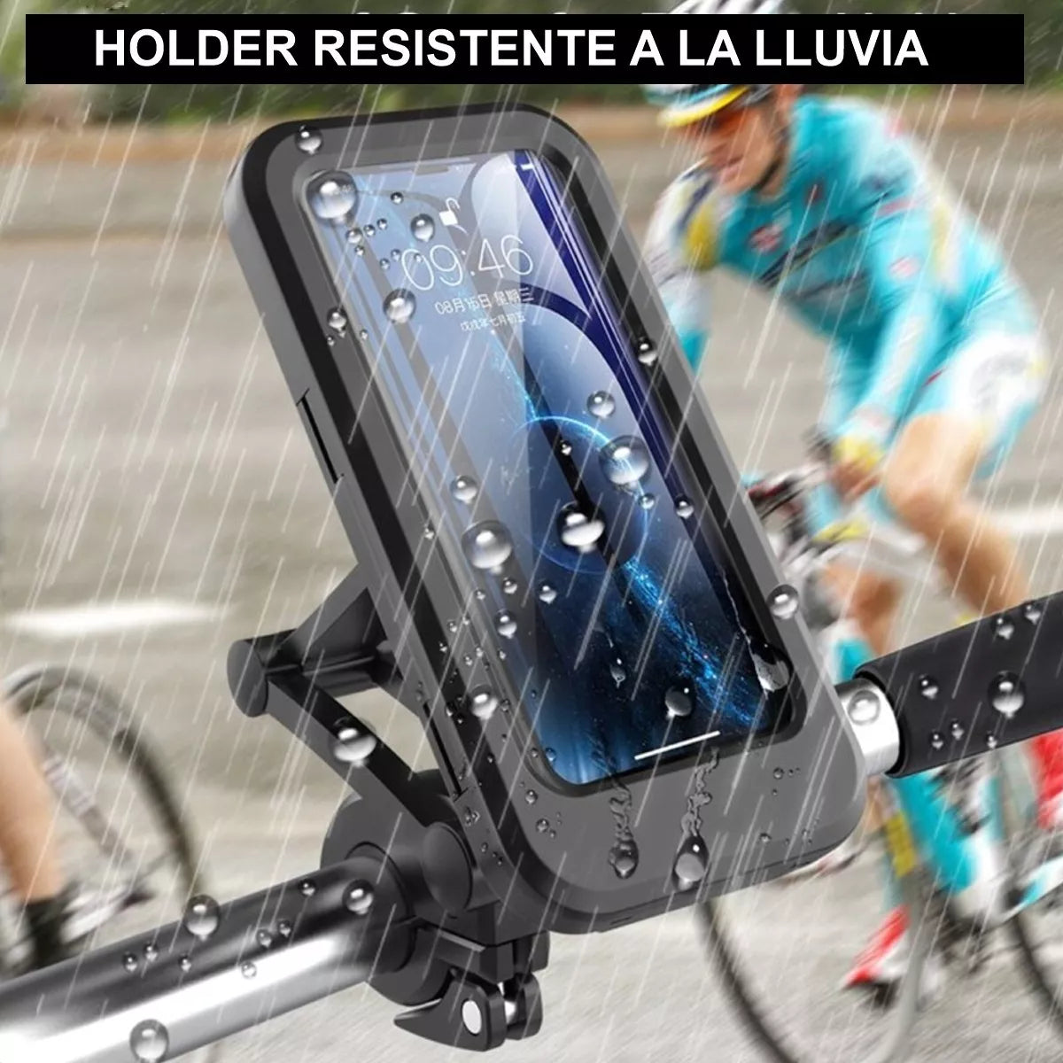 Soporte Impermeable para Celular Moto y Bicicleta 📱💧