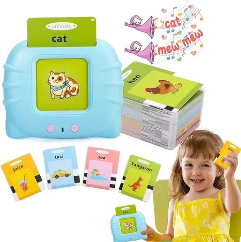 Lector Interactivo de Tarjetas Inglés/Español para Niños 🎧📚 | Aprendizaje Montessori