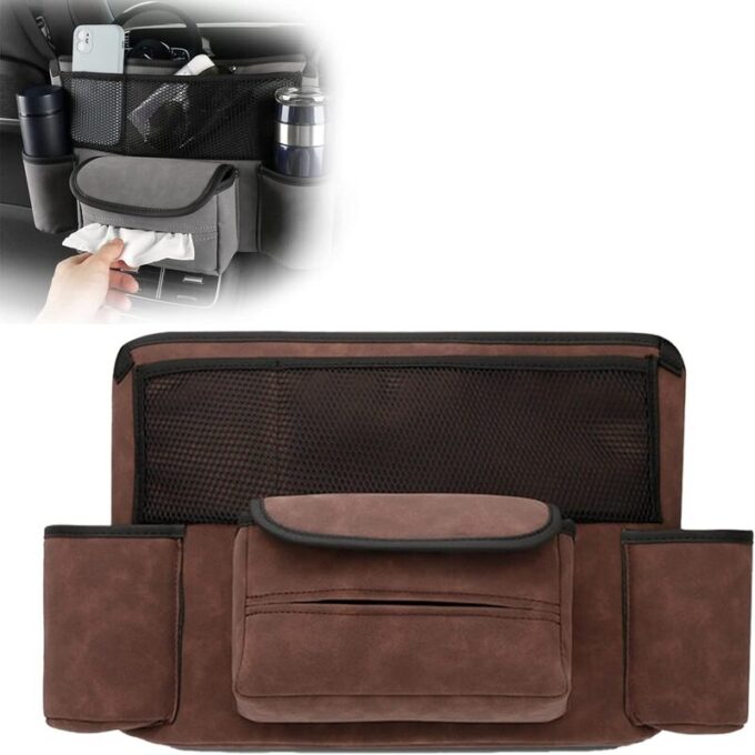 Organizador para Asiento de Auto 🚗 Mantén Todo Ordenado y a la Mano