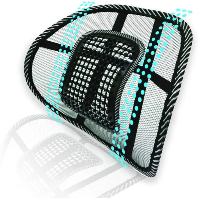 (1)Soporte lumbar ergonomico corrector de postura para asiento