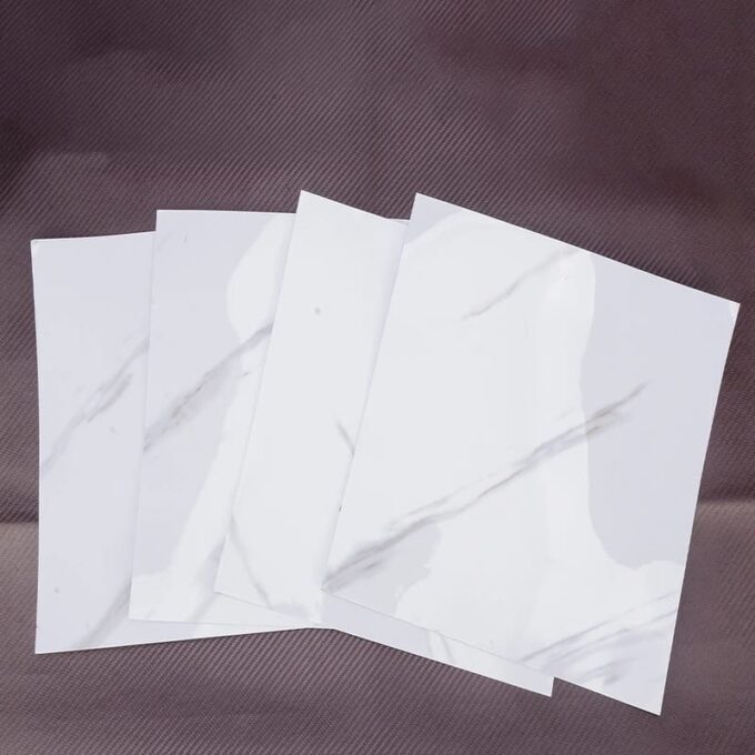 Azulejo adhesivo 30 x 30 blanco satinada pegatina decorativa