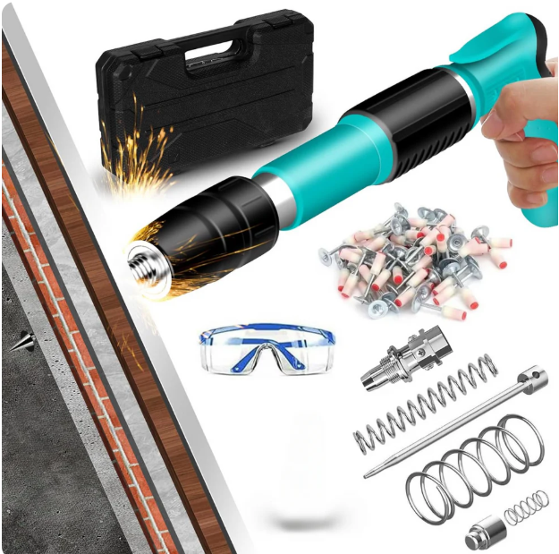 Pistola Neumática para Clavos – Profesional y de Alto Rendimiento 🔨