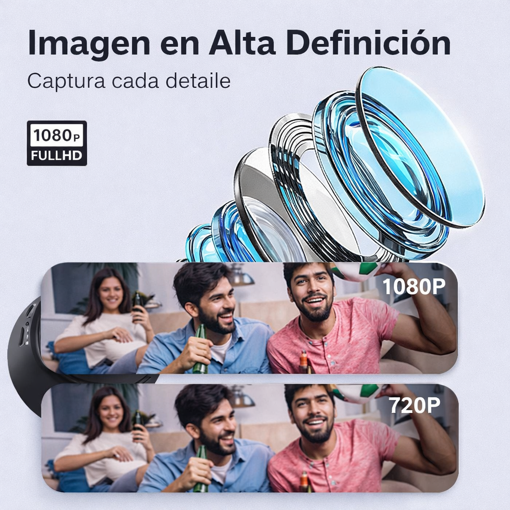 Mini Cámara de Seguridad A9 con Visión Nocturna – Vigilancia Discreta 📷