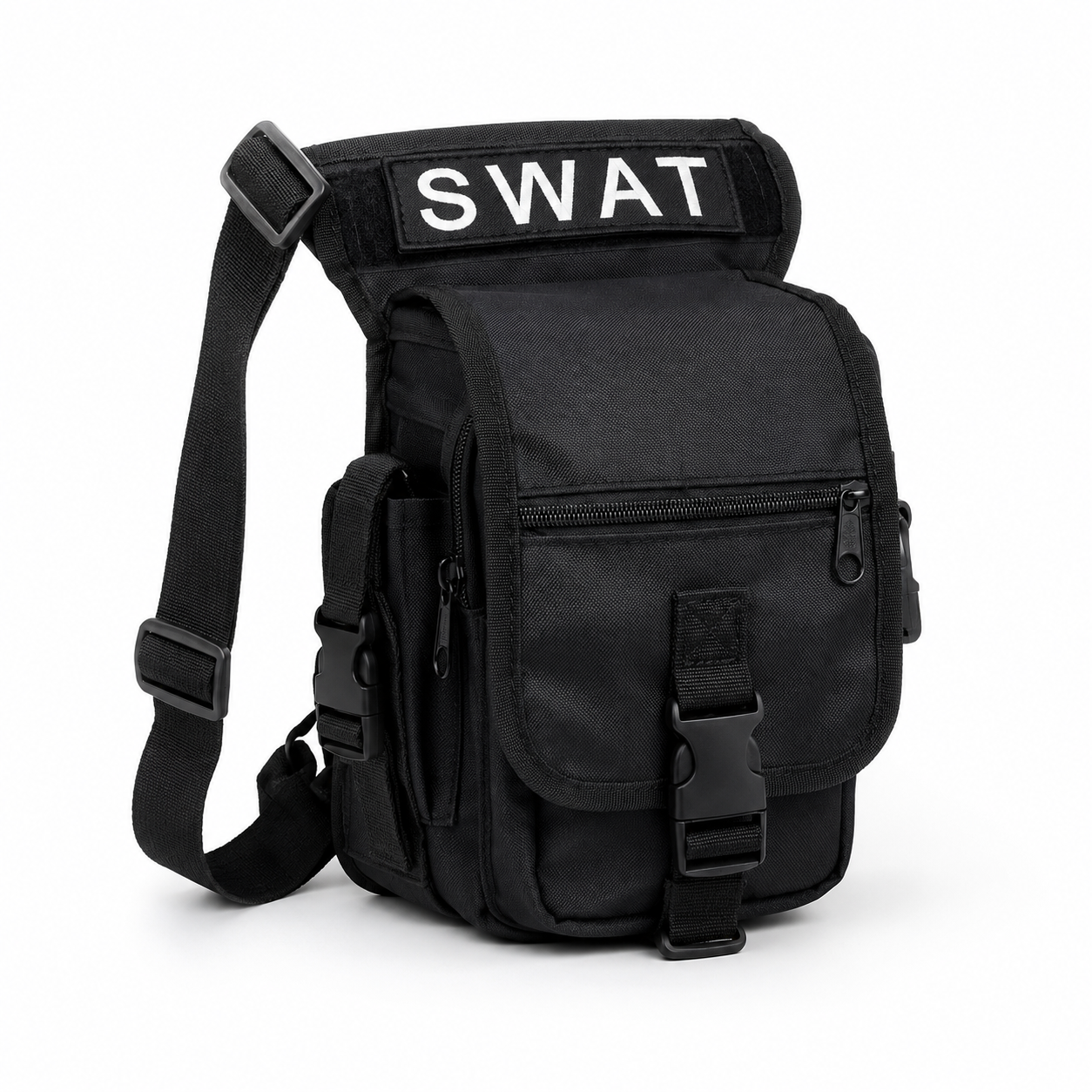 Bolso Táctico de Pierna SWAT 🎒 Riñonera Multifuncional con Múltiples Compartimentos