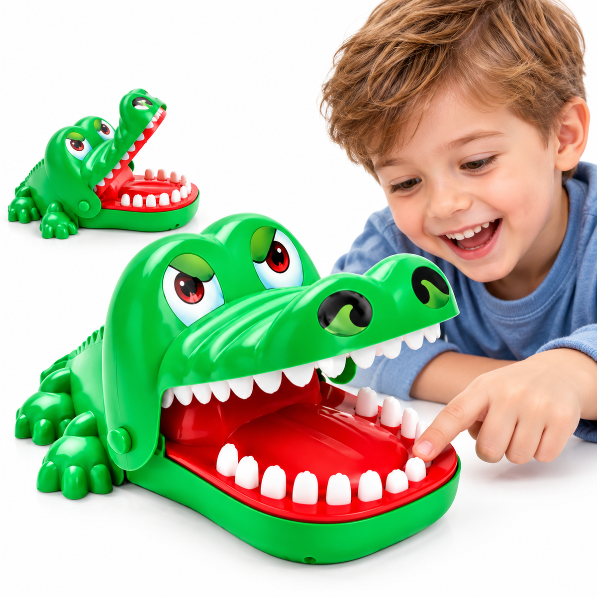 Juego Cocodrilo Dentista 🐊 Mordida Sorpresa para Niños y Toda la Familia