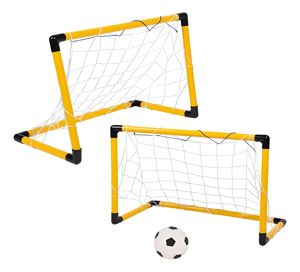 Set de 2 Canchas de Fútbol para Niños ⚽ Banquitas PVC con Balón Mini
