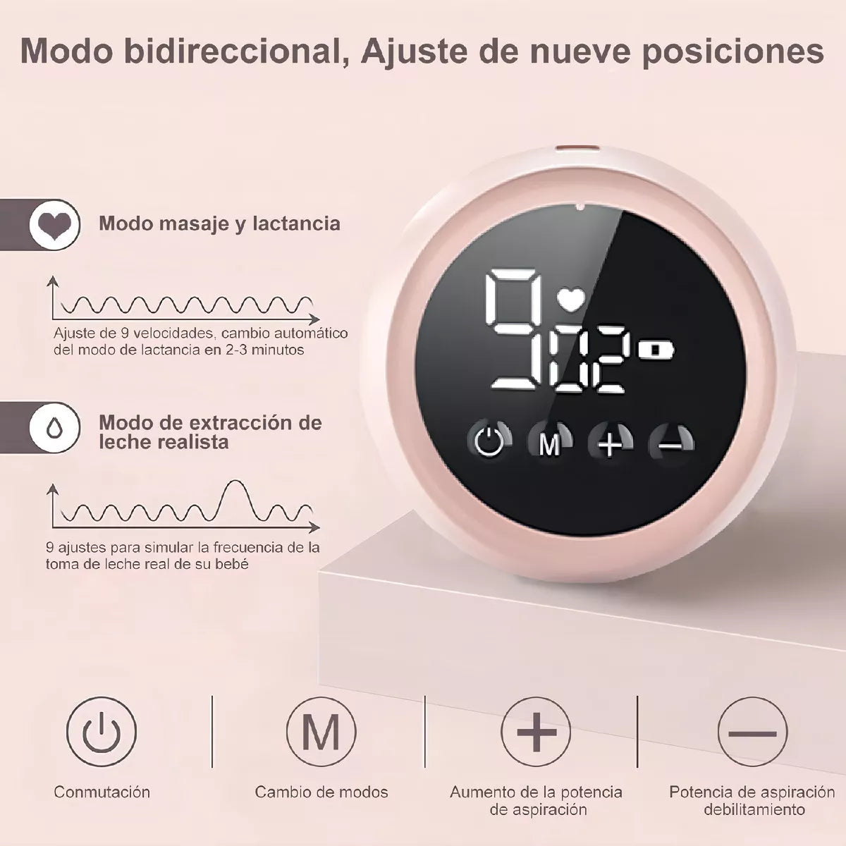 Sacaleches Inalámbrico Doble Manos Libres – Cómodo y Silencioso 🤱