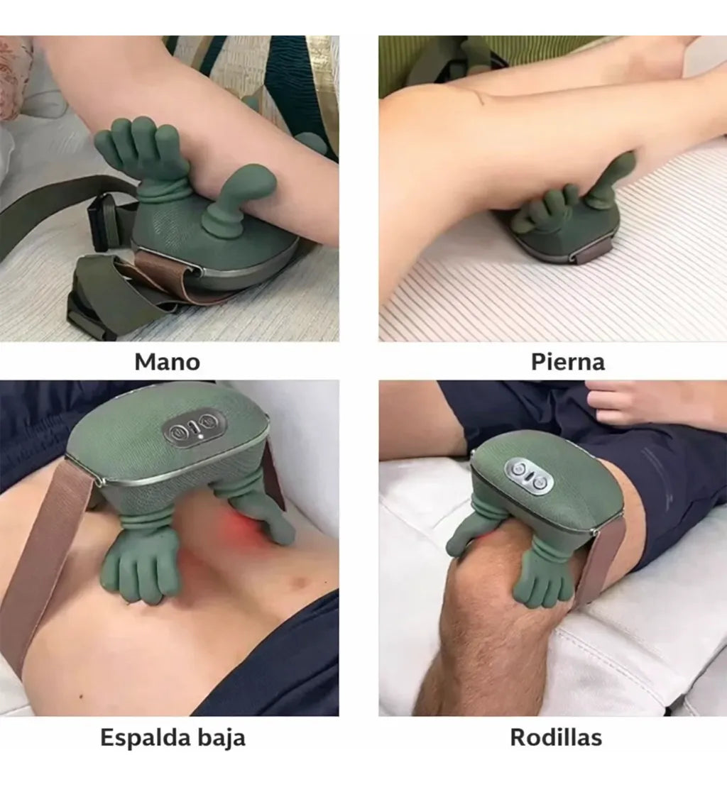Masajeador Eléctrico Portátil para Cuello y Cuerpo 💆♂️ Alivio y Relajación en Minutos
