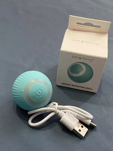 Bola Interactiva para Gatos 🐱 Recargable y Automática