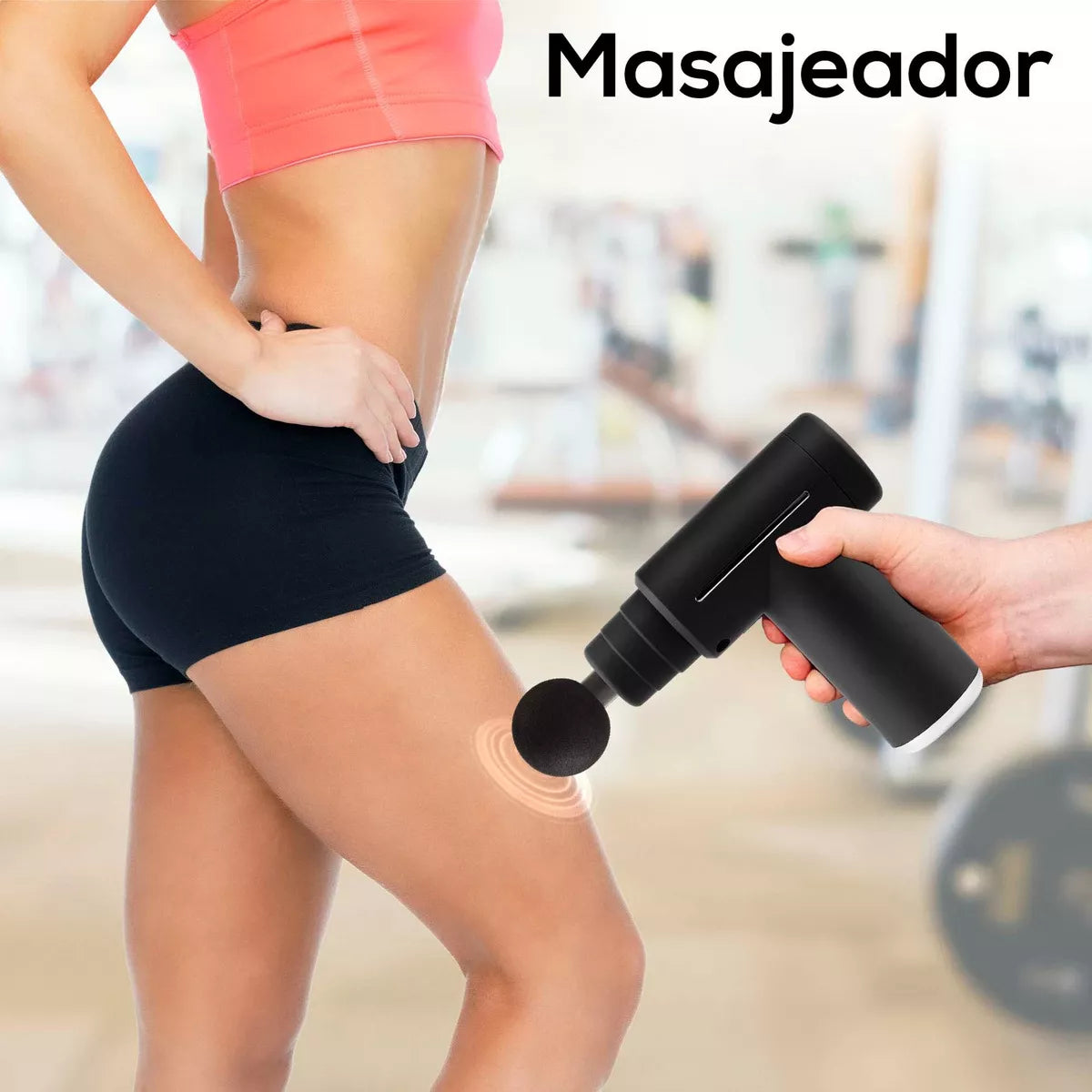 💆♂️🔥❄ Pistola de Masaje – Terapia Calor & Frío para Alivio Muscular