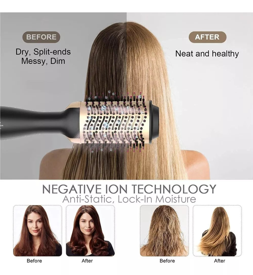 Cepillo Secador Avocado 3d Therapy Infusión Aguacate 2000w 110v