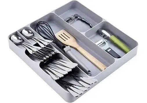Organizador de Cubiertos y Utensilios para Cajón 🍴 Mantén tu Cocina Ordenada y Funcional