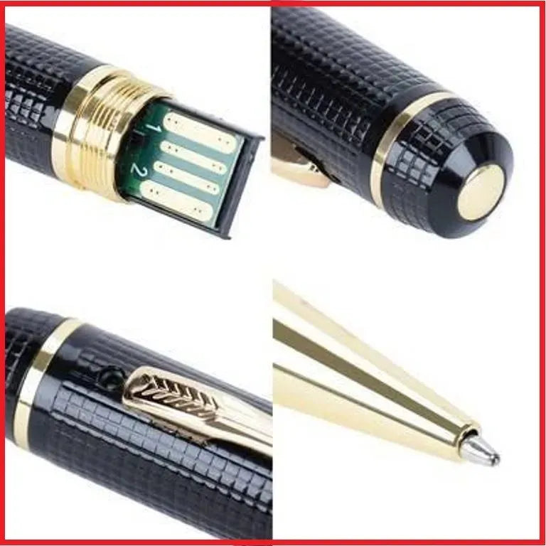 Bolígrafo con Cámara HD 🖊️📷 Grabación Discreta de Video y Fotos