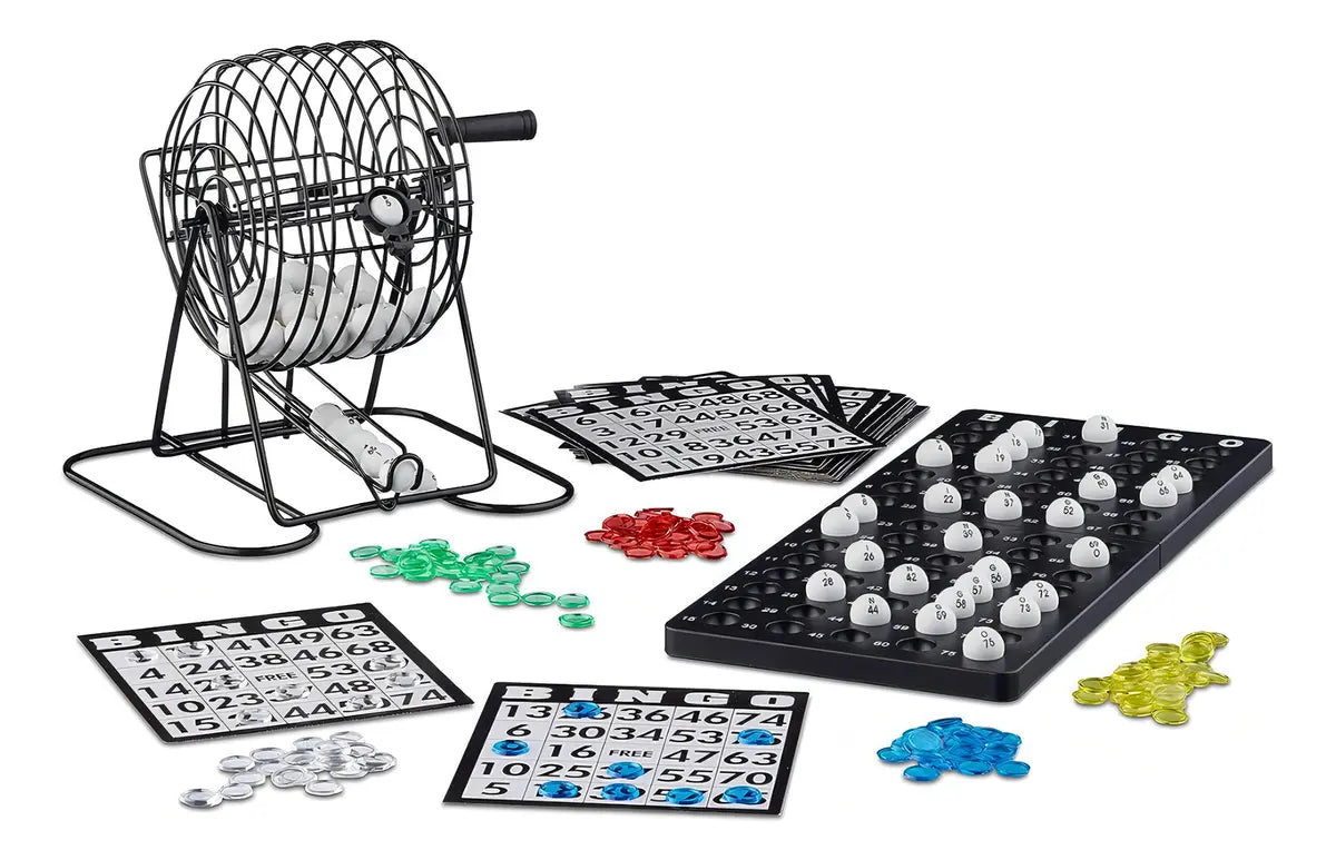 Bingo Clásico Familiar con 75 Balotas 🎲 Juego de Mesa Divertido para Niños y Adultos
