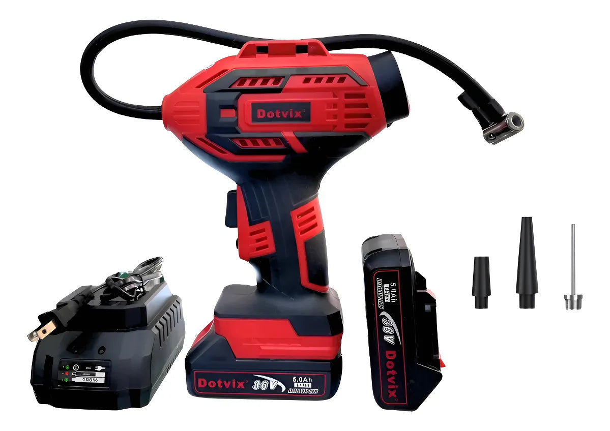 Compresor De Aire Digital 12V Para Carro 🚗 Inflador Portátil De Llantas