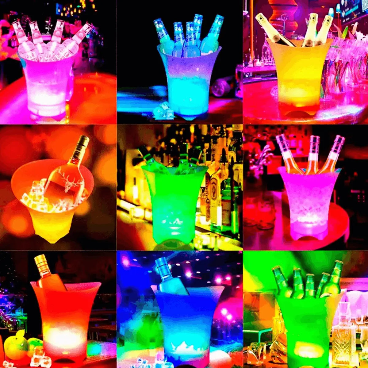 Hielera con Parlante y Luz RGB 🧊 Enfría tus Bebidas y Anima la Fiesta
