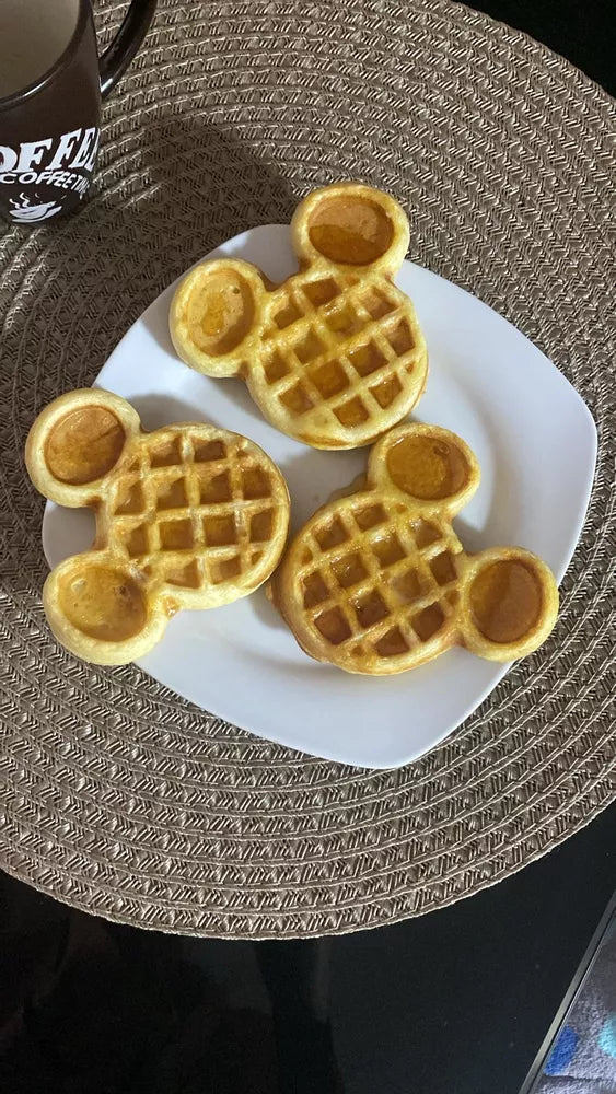 Mini Waflera Infantil Mickey 🧇 Waffles Divertidos en Casa
