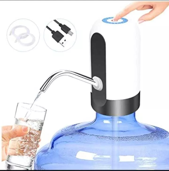 Bomba Electrica Dispensadora De Agua Botellón Chef Master Color Negro O Blanco