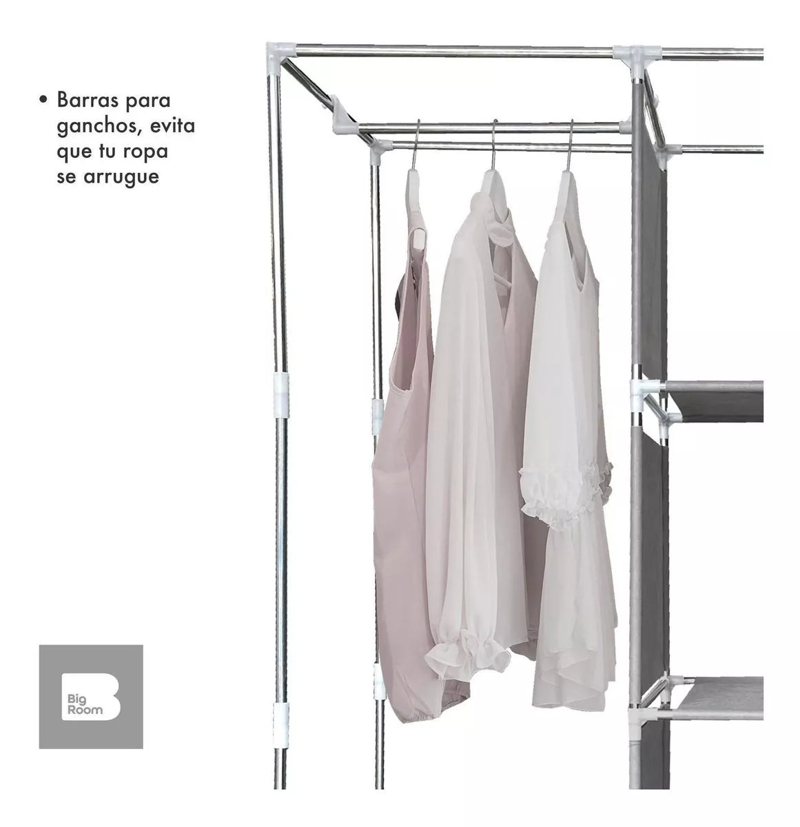 Closet Ropero Armable de 3 Puertas – Organiza y Ahorra Espacio 👕
