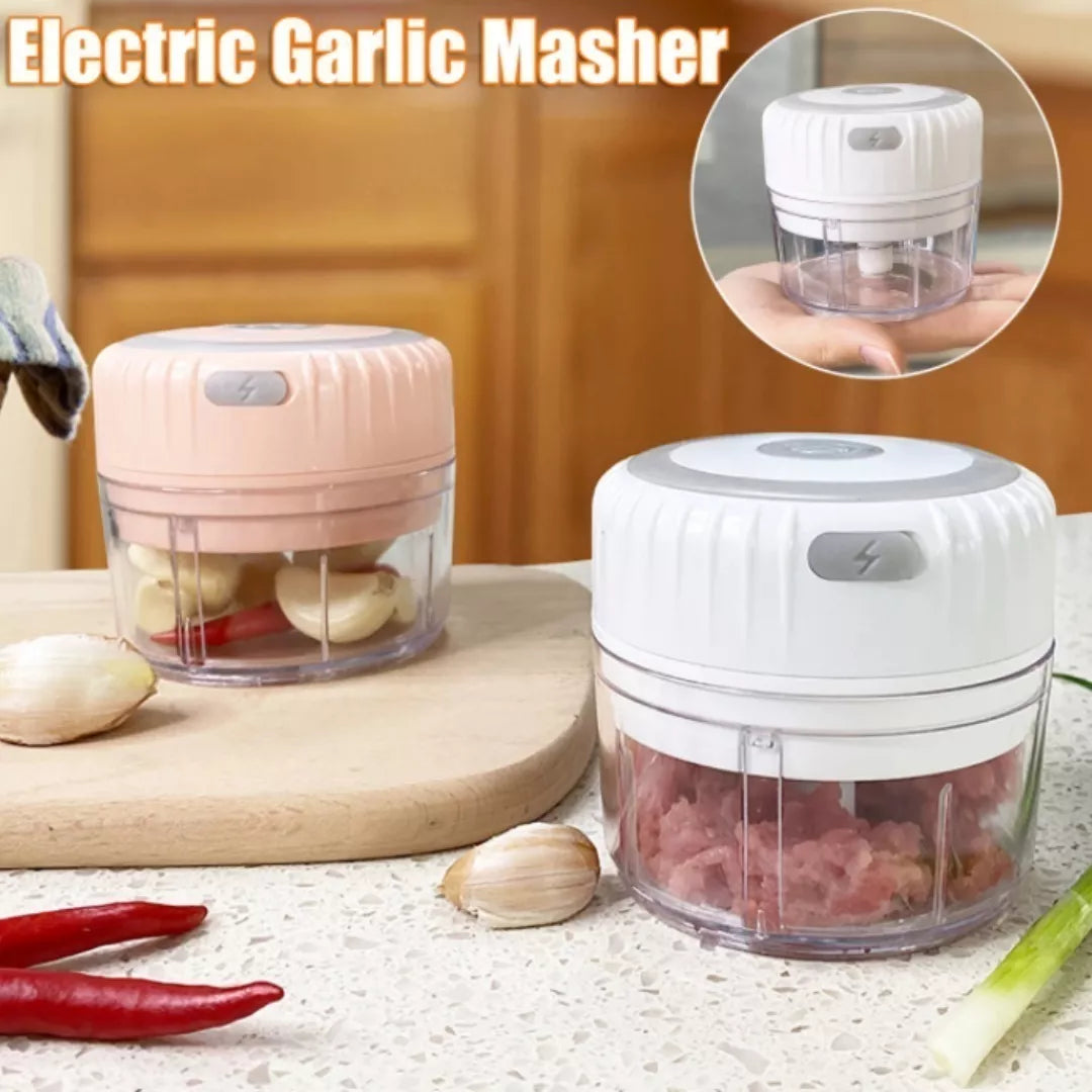 Picatodo Portátil Recargable Carne Verduras Mini Picador