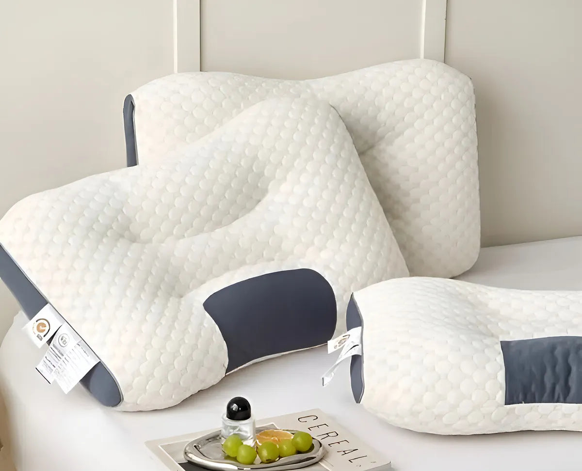 Almohada Ortopédica Cervical 😴 Alivia Dolor de Cuello y Mejora el Sueño