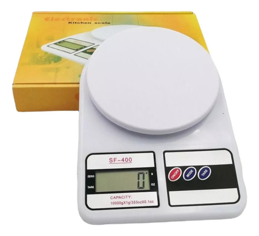 Balanza Digital de Precisión 10kg ⚖️ Función Tara + Pilas