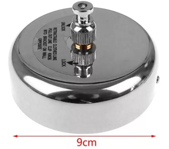 Tendedero Retráctil de Pared 🧺 Ahorra Espacio – 3 Metros