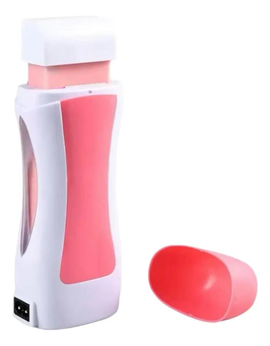 Kit Depilatorio Calentador En Roll-on + Lienzo