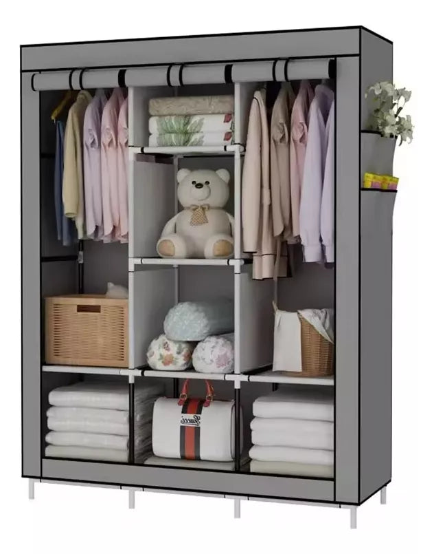 Closet Ropero Armable de 3 Puertas – Organiza y Ahorra Espacio 👕