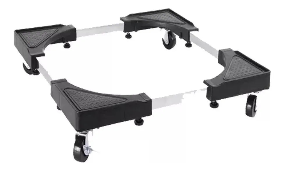 Base Ajustable con Ruedas para Nevera y Lavadora 🛞 Soporte Resistente Antivibración