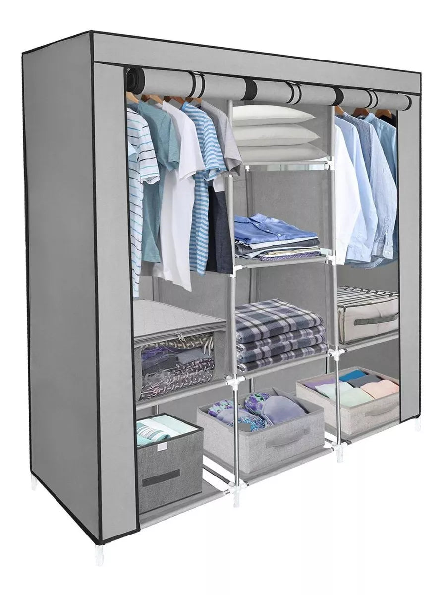 Closet Ropero Armable de 3 Puertas – Organiza y Ahorra Espacio 👕