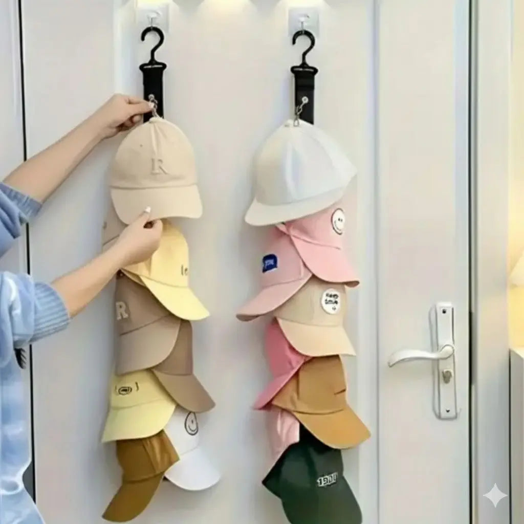 Gancho Colgador Ropa Gorras Cachuhas Sombreros Resistente