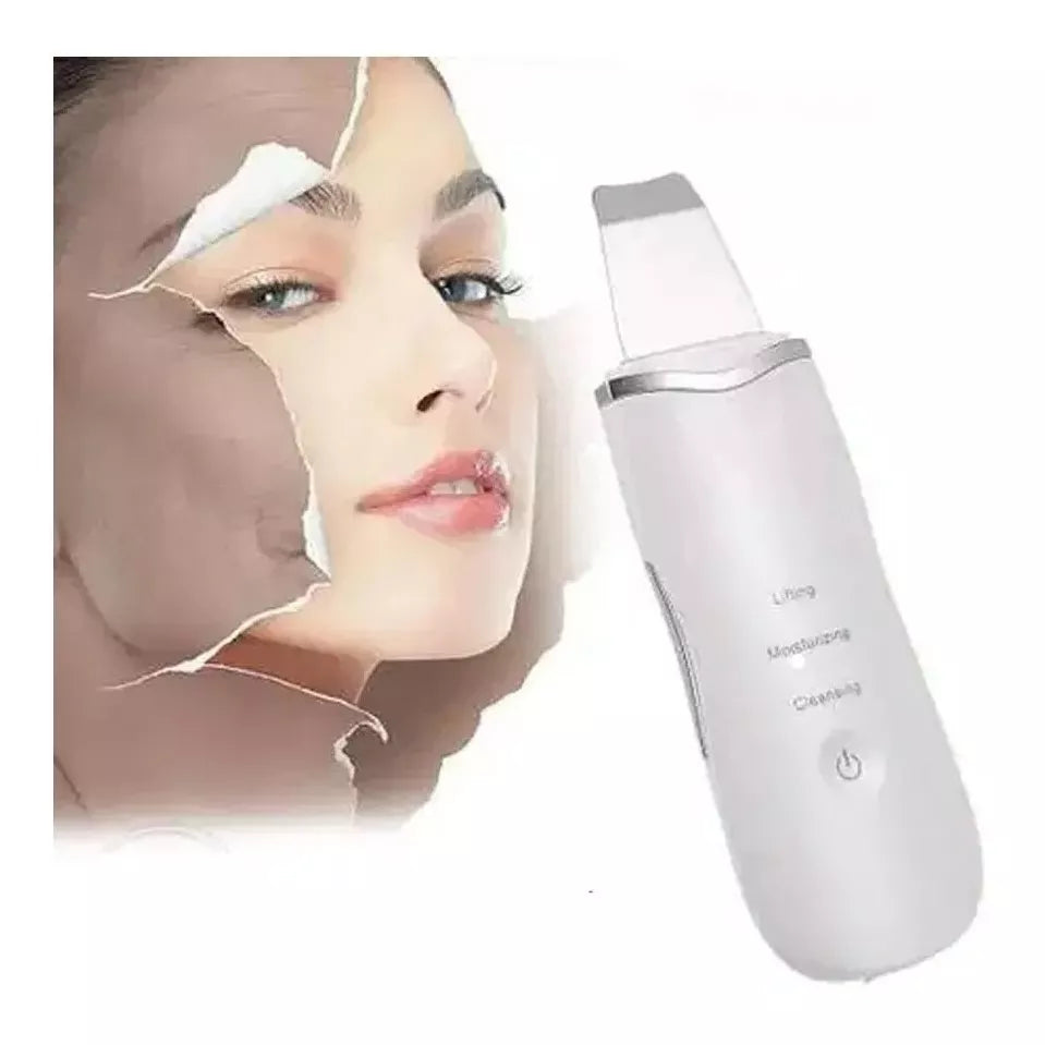Espátula Facial Ultrasónica ✨ Limpiador Profundo de Piel