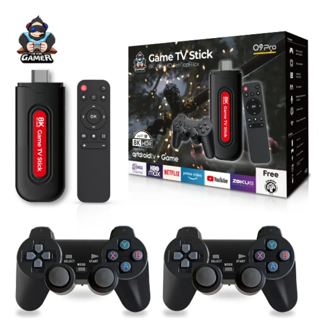 Consola Retro Q9 Pro HDMI 🎮 Incluye 2 Controles – Juegos Clásicos