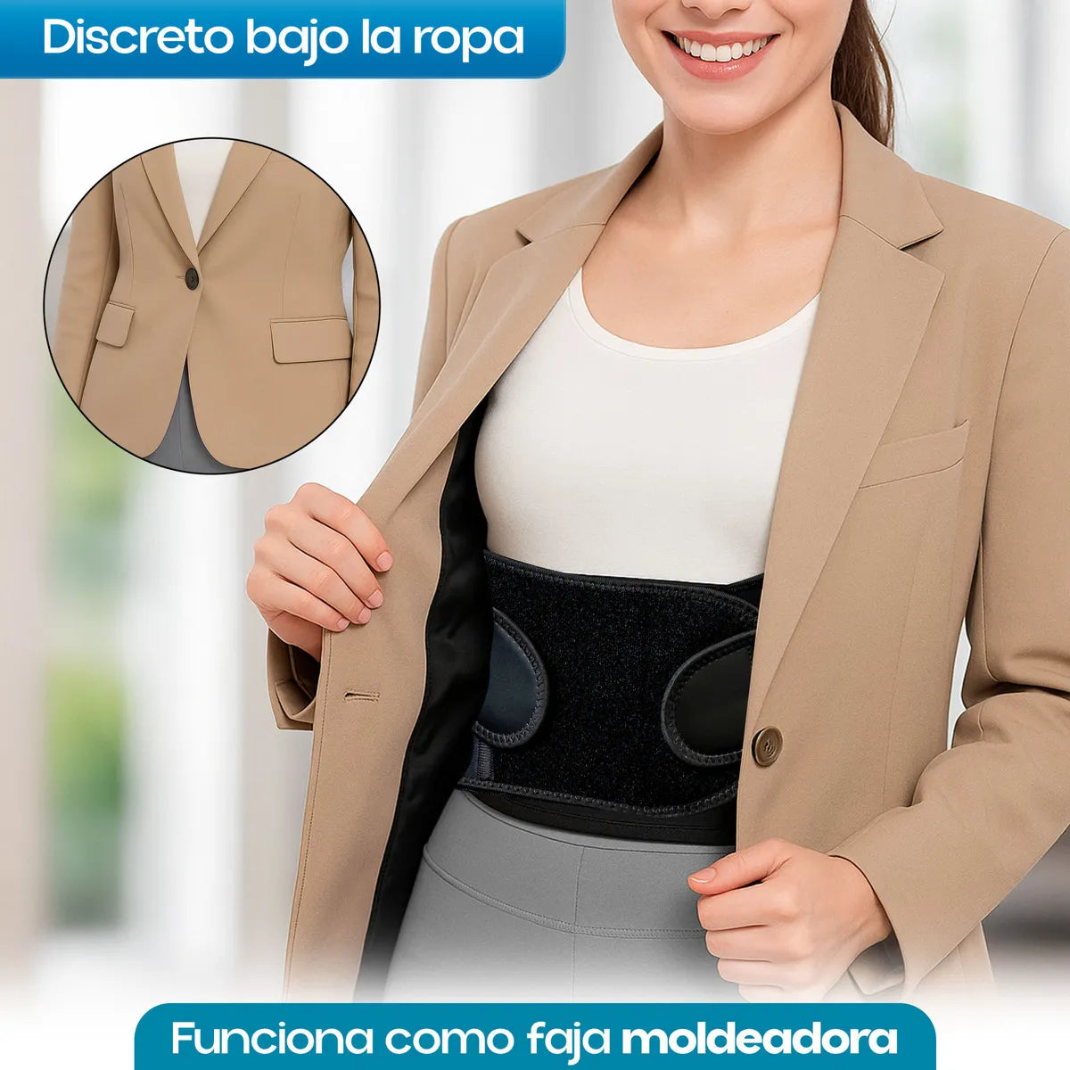 Corrector de Postura Ortopédico Ajustable Unisex 🦴 Alivia Dolor de Espalda