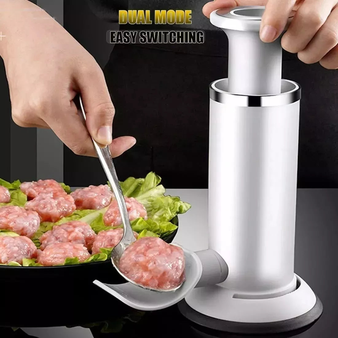 Maquina Embutidor Carne Salchichas Embutidos Manual 2 En 1