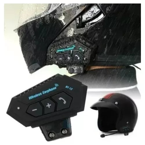 Intercomunicador Bluetooth para Moto 🏍️ Llamadas y Música en el Casco