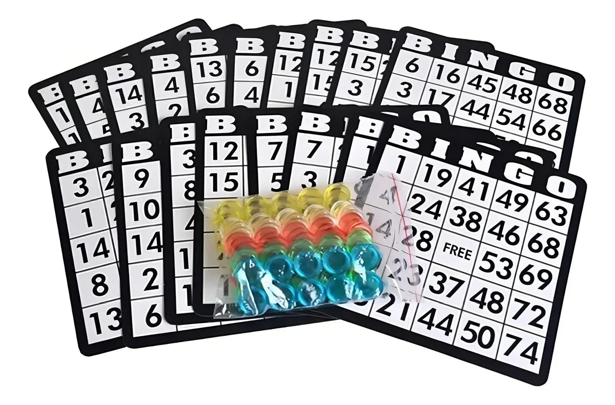 Bingo Clásico Familiar con 75 Balotas 🎲 Juego de Mesa Divertido para Niños y Adultos