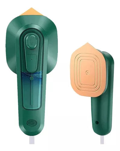 Mini Plancha Portatil A Vapor Color Verde