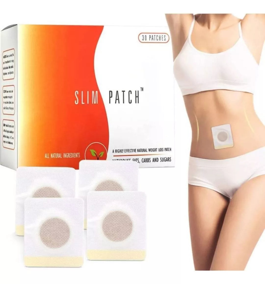 Parches Magnéticos Reductores X30 🧲 Apoyo para Control de Peso y Medidas