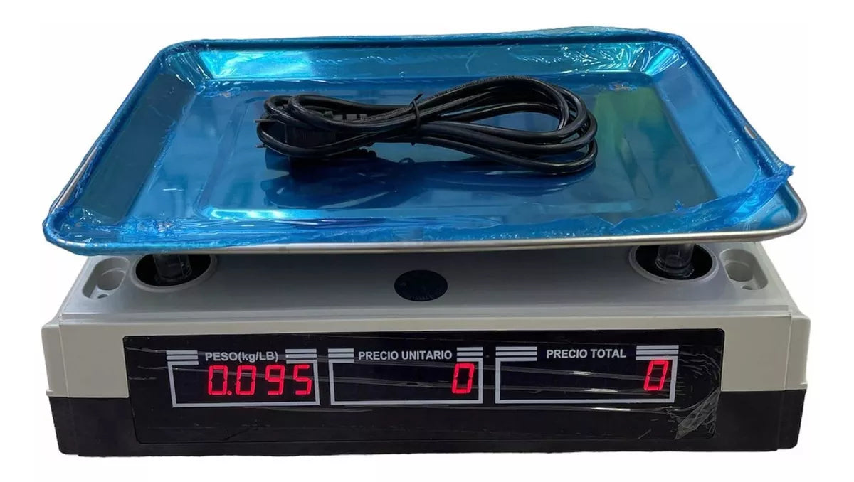 Balanza Liquidadora Electrónica 40kg Digital Gramo En Gramo