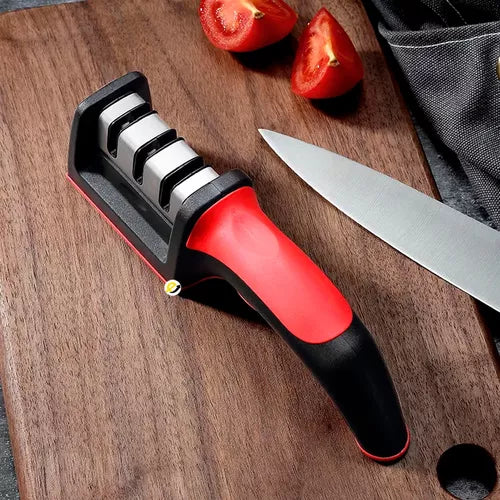 Afilador De Cuchillos Tijeras Navajas Acero Inoxidable